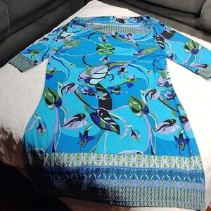 Marc Bouwer women's floral dress size XL